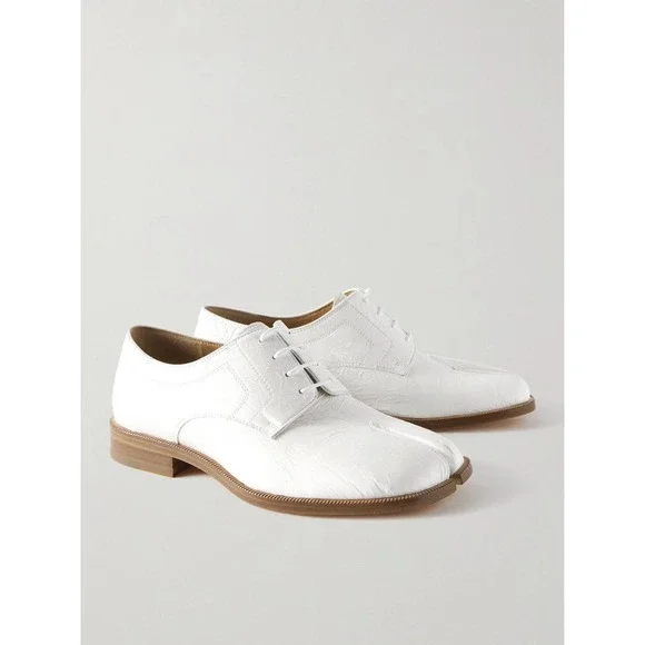 Maison Martin Margiela Men\'s Cream Tabi Oxfords $_57.JPG?set_id=880000500F main image 3